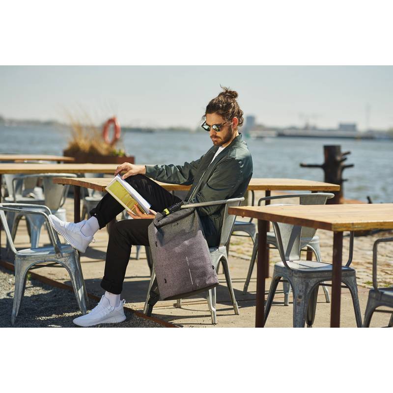 Nedobytný batoh Bobby Urban, sivá Nedobytný batoh Bobby Urban, sivá